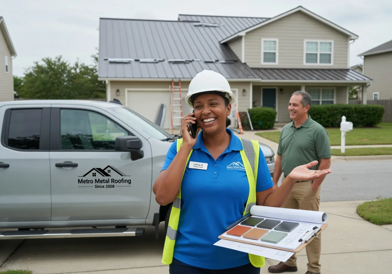 Metal Roof Repair in Dallas City, IL